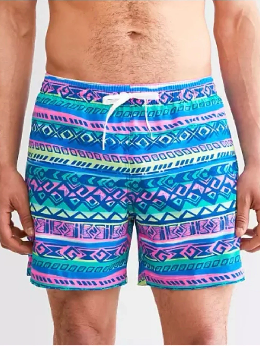 Chubbies The Retronators 5.5” Classic Swim Trunks XXL Neon Print Mesh NWT